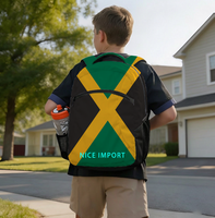Sac à dos avec drapeau de Guam, sac à dos de voyage, sac à dos pour ordinateur portable pour femmes et hommes, sac à dos patriotique pour le travail et l'extérieur