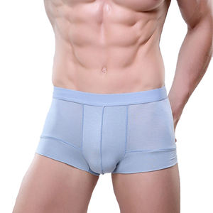 Трусы-боксеры мужские хлопковые, пикантное дышащее нижнее белье, повседневное нижнее белье, под заказ - Product Image 3