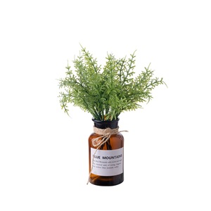 Plante artificielle d'asperges Lisha en plastique vert parfumée pour la décoration de la maison et les bouquets de mariage - Product Image 5