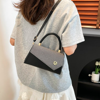 Nouveau sac à bandoulière chic pour femme de style coréen, design sous le bras, sensation luxueuse, mode de niche, en similicuir PU, sac fourre-tout d'été avec fermeture éclair