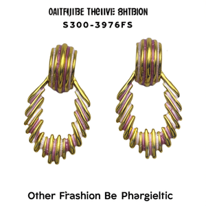 Boucles d'oreilles tendance S300-3976FS - Product Image 2