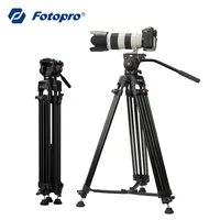 Video Recording Tripod Stand Photography DV-2 Camera Tripod with A Panoramic Head