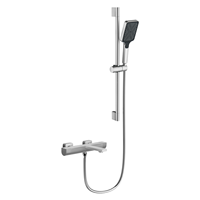 Ensemble de douche mural monocommande en acier inoxydable sans plomb, système de salle de bain intégré complet, robinet de douche – Vente en gros directe usine
