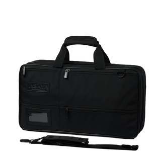 Échantillon gratuit : Sac de rangement portable et étanche pour couteaux de voyage, pochette robuste pour outils de cuisine, en toile, pliable, avec logo - Product Image 1