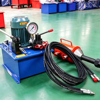 Kit de tirage hydraulique portable pour tiges filetées et manchons, outil de réparation pour engins de construction