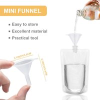 Offre Spéciale clair stockage en plastique Doypack pliable Portable 4L 5 litres contenants à boire emballage bec pochette sac à eau
