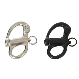Marine Partie Dépôt Fixe En Acier Inoxydable Caution Mousqueton Manilles - Product Image 3