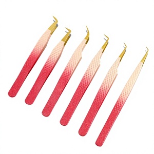 Wholesale Volume Lash Extension Tweezer Boot Eyelash Applicator Tweezers Mega Volume Boot Tweezer Eyelash Individual Extensions - Product Image 1