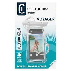 เคสโทรศัพท์กันน้ำอเนกประสงค์ Voyager สีขาว สำหรับว่ายน้ำและกีฬาทางน้ำ - Product Image 2