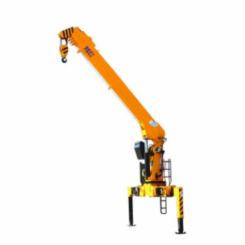 Folding Mini Boom Truck Crane Manipulator Truck Mounted Crane With Remote Control