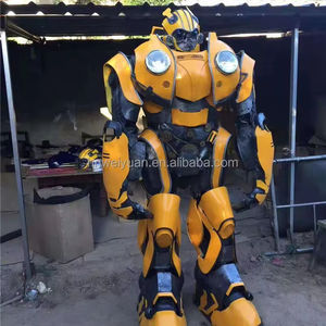 Costume de Cosplay de Cyber <span class=keywords><strong>Robot</strong></span> lumineux géant personnalisé Costume de Mecha LED pleine grandeur pour hommes | Costume de <span class=keywords><strong>film</strong></span> de jeu d'anime rouge - Product Image 4