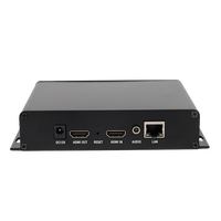 Codificador de Transmisión IPTV H265 H264 con SRT RTSP RTMPS a IP, Codificador de Video para Facebook y YouTube