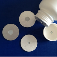 Doublure de ventilation de joint de bouteille en plastique de feuille d'aluminium d'induction de taille personnalisée