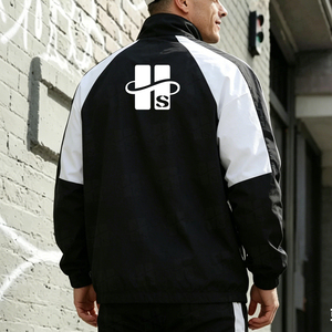 Men's Sporty Raglan Sleeve Quarter Zip Pullover Contrast Color <b>Stand</b> Collar Custom <b>Screen</b> Print Logo 100 Polyester T Shirt - Product Image 4
