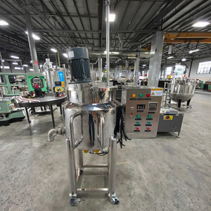 Customized 50L Stainless Steel Electric Heating Homogenizer New Mobile Disperser Mixing Tank SUS316L <strong>Food</strong> Chemicals Motor Engine - Product Image 1