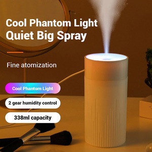 <span class=keywords><strong>2025</strong></span> New 338ml <span class=keywords><strong>Mini</strong></span> độ ẩm không khí USB Xe Máy tính để bàn siêu âm độ ẩm không khí với LED ánh sáng khuếch tán độ ẩm - Product Image 2