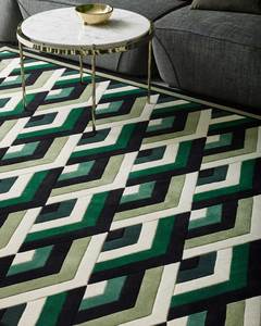 Alfombra de Diseño de Lana de Nueva Zelanda Hecha a Mano de Alta Gama, Alfombra Contemporánea Hecha a Mano para Sala de Estar, Oficina, Hotel y Residencias de Lujo - Product Image 2