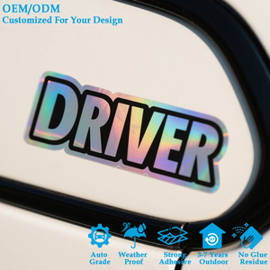 Adesivo esclusivo personalizzato ologramma adesivo Laser adesivo decorativo <span class=keywords><strong>auto</strong></span> impermeabile durevole adesivo Laser - Product Image 1