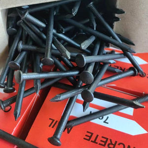 Clous en ciment à pointe aiguë électrogalvanisés pour les murs en béton, les cadres photo et les petits projets de fixation d'objets ménagers - Product Image 6