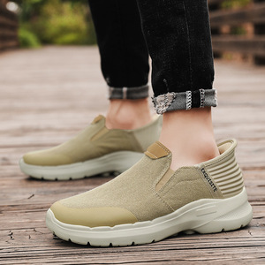 Chaussures pour hommes grandes tailles 48, mocassins décontractés tendance pour le commerce international, avec semelle extérieure en EVA respirante et amortissante - Product Image 3