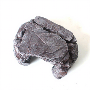 Caverna Nascondiglio per Rettili di Alta Qualità in Resina Effetto Roccia per Gechi, Tartarughe, Rane Cornute, Serpenti - Decorazione per Terrari - Product Image 4