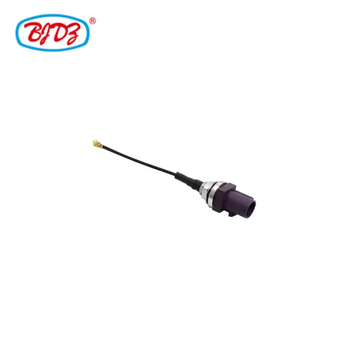 יצרן אספקת jumper הארכה כבל הרכבה Fakra d סוג מחבר כדי ipex u. fl mhf כדי 1.37 מ "מ להתאמה אישית