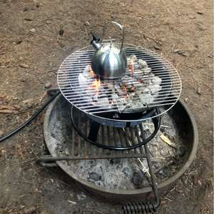 Fábrica al por mayor multifuncional patio trasero Gas Natural chimenea carbón bajo humo Gas fuego piezas para acampar - Product Image 2