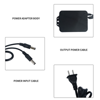 Mini onduleurs avec batterie de secours 12V3A pour caméra CCTV, modem, Wi-Fi DC 12V 36W