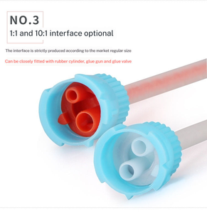 Embouts de mélange de matériaux d'impression <span class=keywords><strong>dentaire</strong></span> en silicone de 50ml Tube jetable violet Dentisterie Caoutchouc transportant un mélange de <span class=keywords><strong>ciment</strong></span> <span class=keywords><strong>dentaire</strong></span> en plastique - Product Image 5