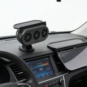 46. Ventola per Auto Stile Racing con Texture in Fibra di Carbonio e Finiture Rosse per Auto Sportive - Product Image 2