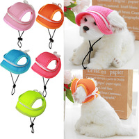 Yiwu Hapi – chapeau pour chien et chat, accessoires de vêtements, nœud papillon en Polyester, respirant, en maille de soleil, chapeau pour chien et chat, été