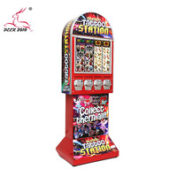 Distributeur automatique de tatouages miniatures Deer KV450R, prix d'usine, distributeur de cartes autocollantes, fonctionnement à pièces, 4 colonnes, personnalisable, métal + plastique, pour entreprises