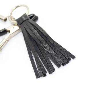 Pinces à tétons en cuir à pampilles, accessoires de fétichisme, jeux BDSM pour femmes et hommes, jeux pour adultes - Product Image 6