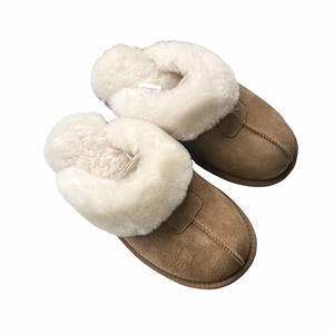 Chaud antidérapant fourrure intégrée maison laine pantoufles enfants hiver confortable épaissi Couple Style optimal maison confort enfants - Product Image 5