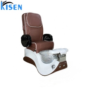 Kisen เก้าอี้นวดเล็บเท้าสปาเท้าไฟฟ้าปรับเอนได้สำหรับร้านทำเล็บ - Product Image 2