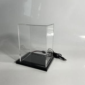Wholesale Custom LED Acrylic Display Case Clear Protector Box for 4 Inch Funko Vinyl Figures - Product Image 2