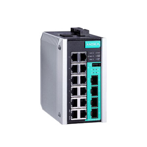 สวิตช์อุตสาหกรรม Moxa EDS-G516E-4GSFP-T แบบจัดการได้ 12 พอร์ต 100Mbps รองรับ VLAN สวิตช์เครือข่ายหลัก - Product Image 3