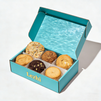 Boîte d'emballage personnalisée en carton pliable pour gâteaux, biscuits, brownies, cookies, beignets, boîte d'expédition