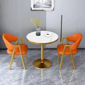 <span class=keywords><strong>Table</strong></span> de conférence moderne de luxe au design simple et personnalisé, <span class=keywords><strong>petite</strong></span> <span class=keywords><strong>table</strong></span> ronde <span class=keywords><strong>à</strong></span> <span class=keywords><strong>manger</strong></span> et ensemble de chaises pour <span class=keywords><strong>2</strong></span> <span class=keywords><strong>personnes</strong></span> - Product Image 5