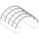Abri de stockage industriel en PVC de haute qualité pour conteneurs maritimes, abri pour équipement, auvent pour conteneurs - Product Image 6