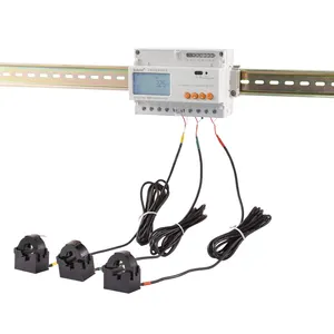 Din Rail 3 Phase Digital Energy Meter DTSD1352-CT/C Solar Energy Monitoring Meter RS485 communication meter