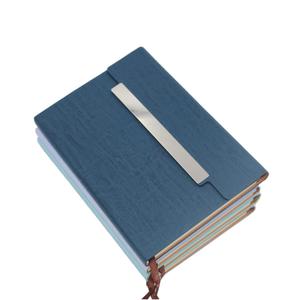 Biểu tượng tùy chỉnh A5 3-Fold từ kinh doanh máy tính xách tay 120 Sheets may ràng buộc Bìa đàn hồi chủ bút làm tông PU Chất liệu - Product Image 2