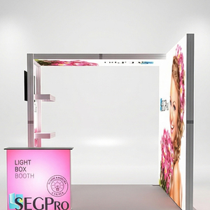 Stand Modular Personalizado de Tela 10x10 con Diseño Personalizado, Panel Trasero de Tela Tensada con Sublimación - Product Image 2