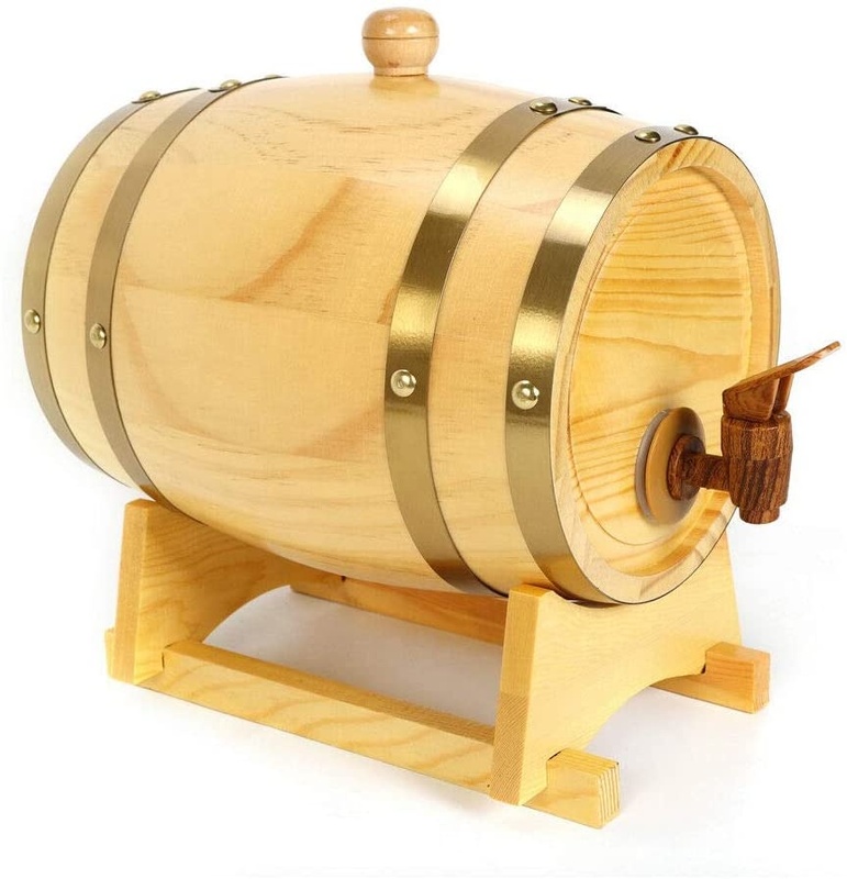 5L Oak Barrel Wooden Barrel Wine
