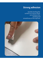 Peinture pour bois blanc brillant de qualité supérieure pour armoires de cuisine, vernis polyuréthane poli, revêtement brillant durable, vente en gros