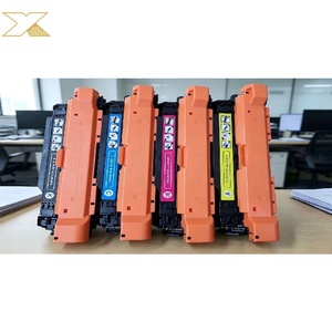 Cartouche de toner recyclée YUXIN 504A avec CE250A / CE251A / <span class=keywords><strong>CE252A</strong></span> / CE253A pour CP3520 / CP3525 / CM3530 - Product Image 3