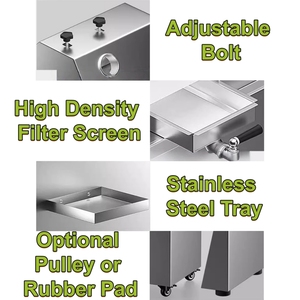 Espremedor de Cana de Açúcar Elétrico em Aço Inoxidável com Alto Rendimento de Suco, Motor 220V 1100W - Product Image 3