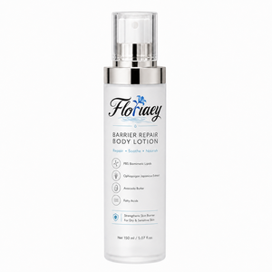 Loción Corporal Reparadora Floriaey con Manteca de Aguacate y 4 Activos para la Barrera Cutánea, Reduce la Pérdida de Humedad para Piel Seca/Escamosa/Sensible - Product Image 1