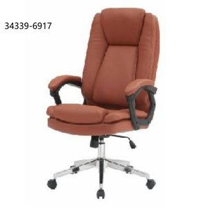 Chaise de bureau ergonomique élégante avec dossier, hauteur réglable et roulettes pivotantes pour plus de confort et de mobilité 34339-6917 - Product Image 2