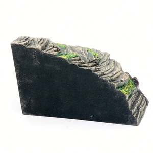 Relapet Grande cachette pour reptiles en plastique écologique moderne, plateforme de bain de soleil pour tortues, abri pour <span class=keywords><strong>l</strong></span>ézards, dragons barbus - Product Image 4